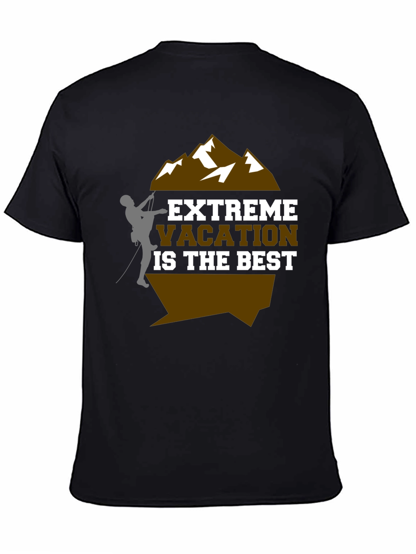 Extreme Vacation T-Shirt: Climbing Adventure