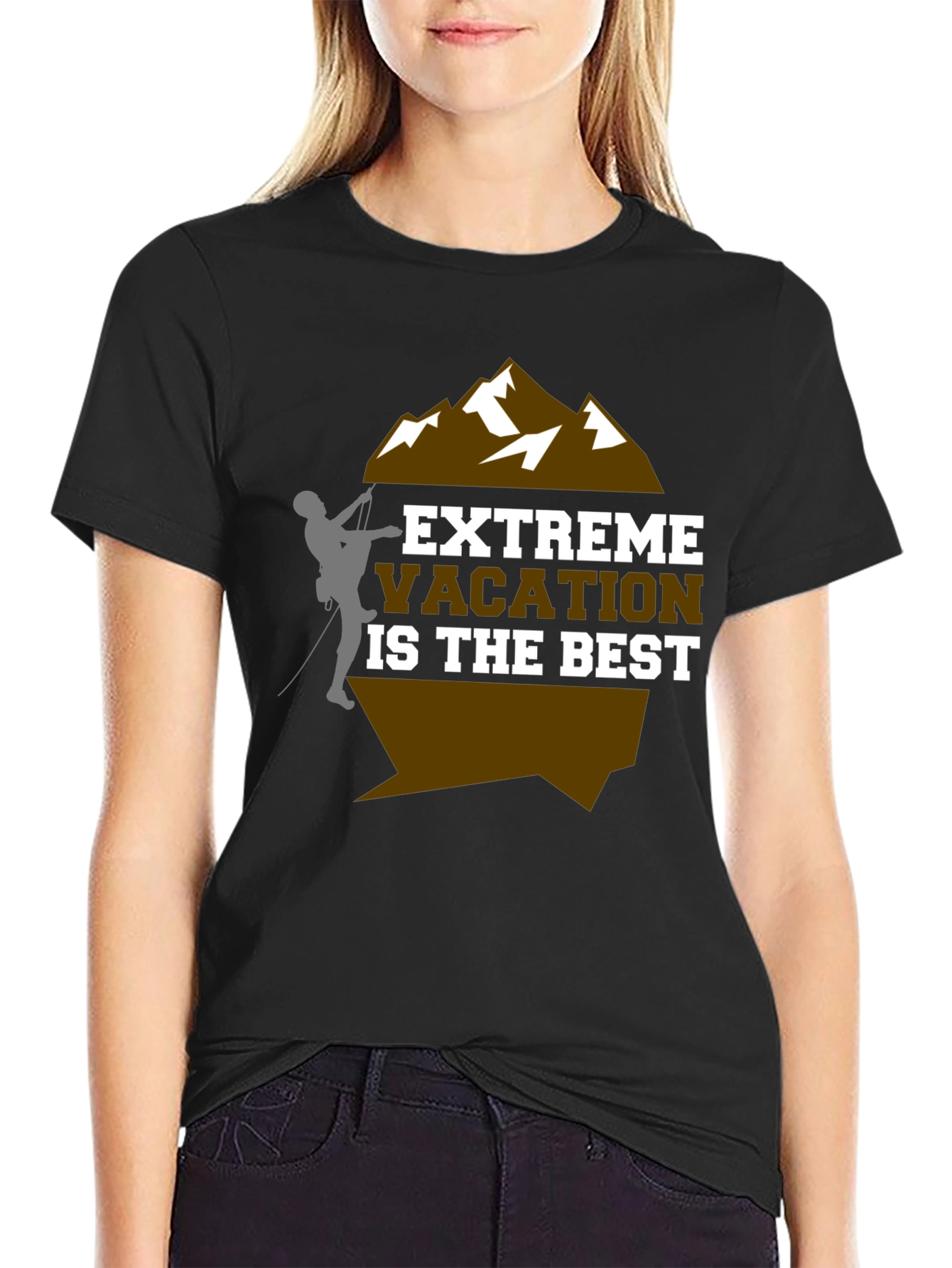 Extreme Vacation T-Shirt: Climbing Adventure