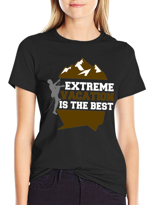 Extreme Vacation T-Shirt: Climbing Adventure