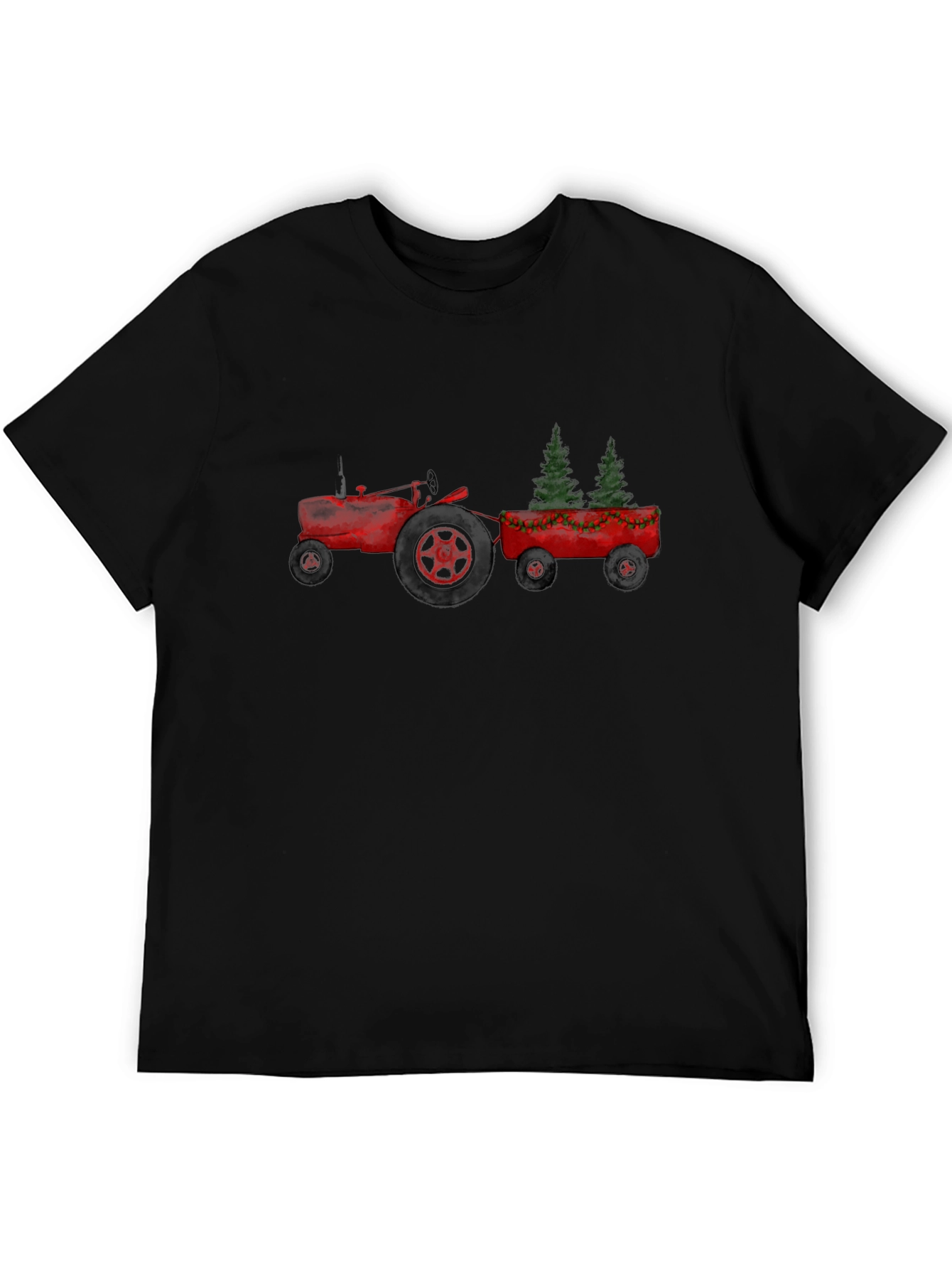 Christmas Tractor T-Shirt