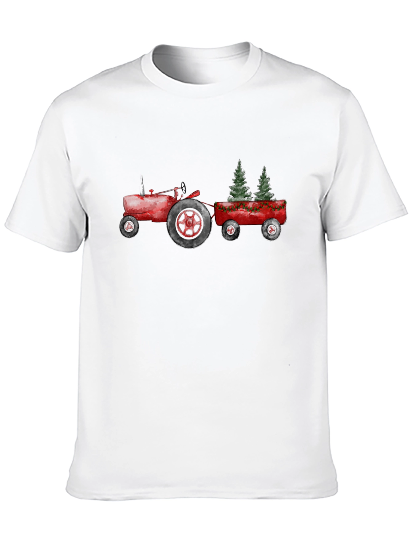 Christmas Tractor T-Shirt