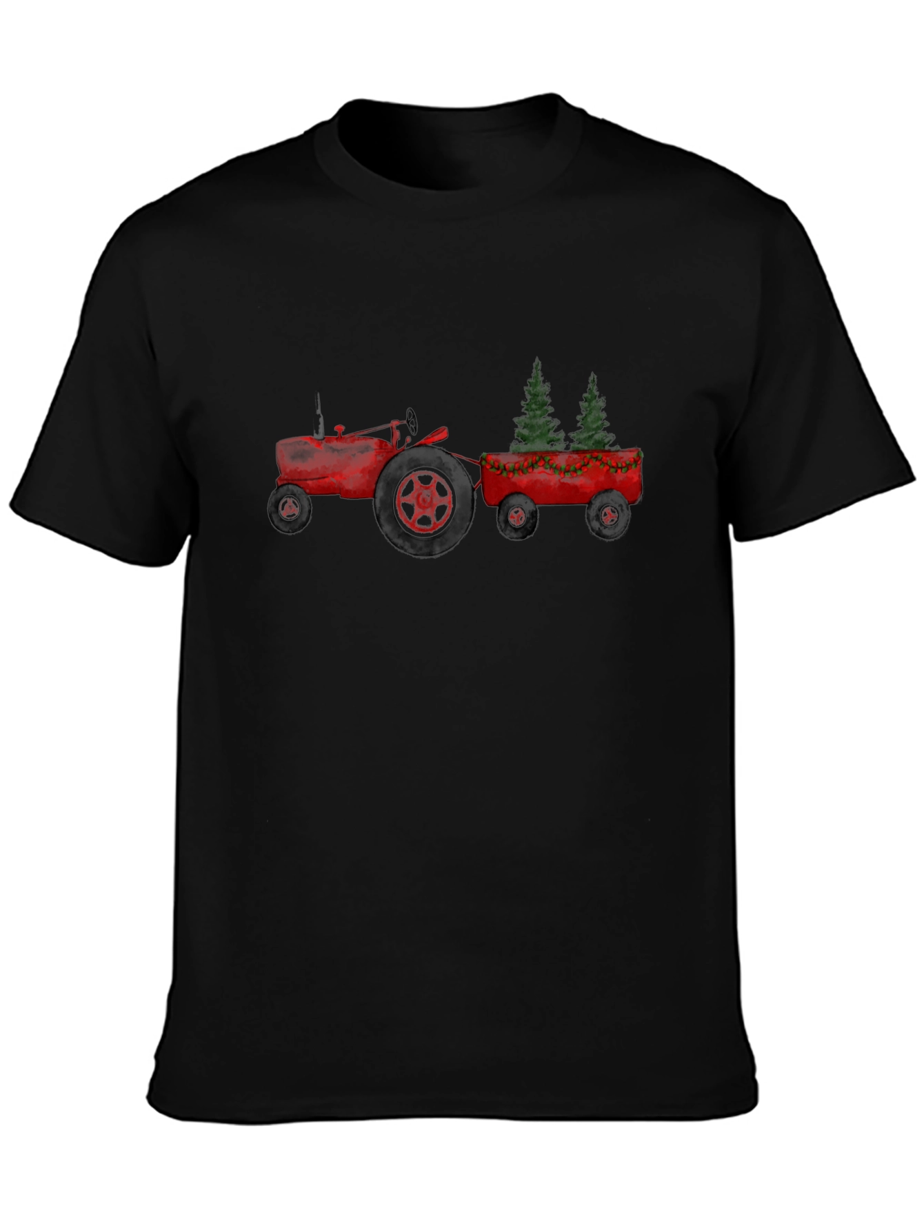 Christmas Tractor T-Shirt