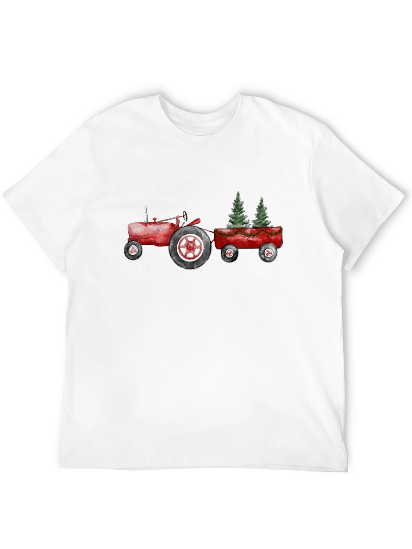 Christmas Tractor T-Shirt