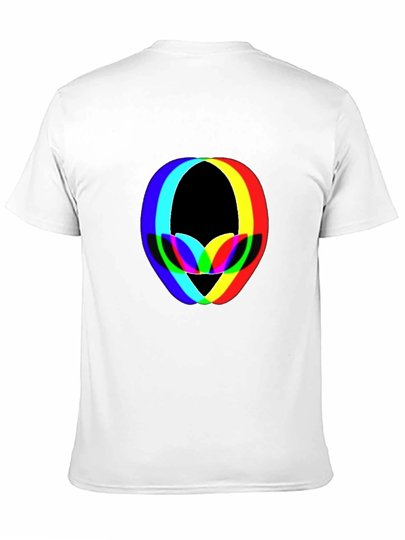 Retro Alien Head Graphic T-Shirt