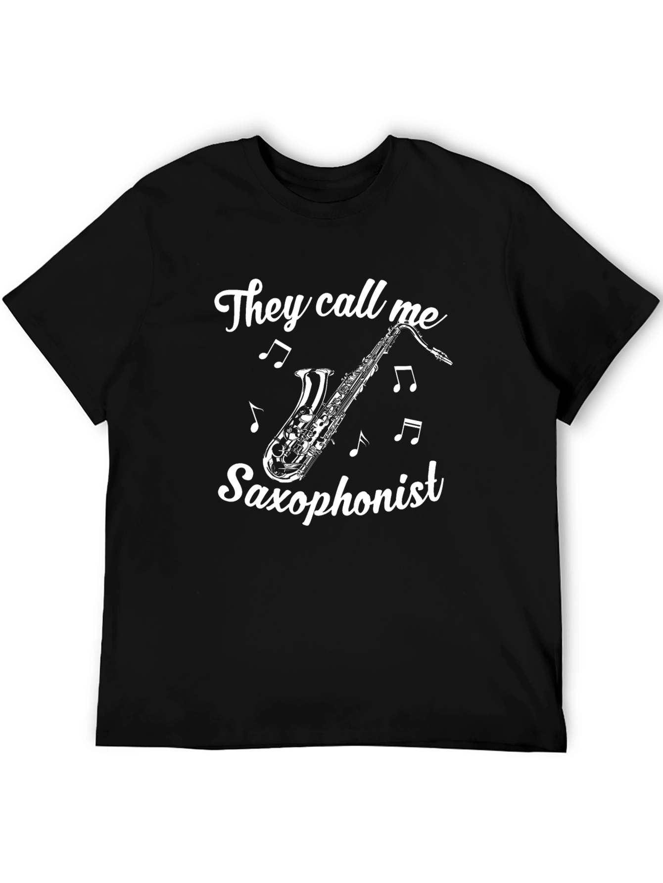 Saxophonist Graphic Tee - Music Lovers T-Shirt