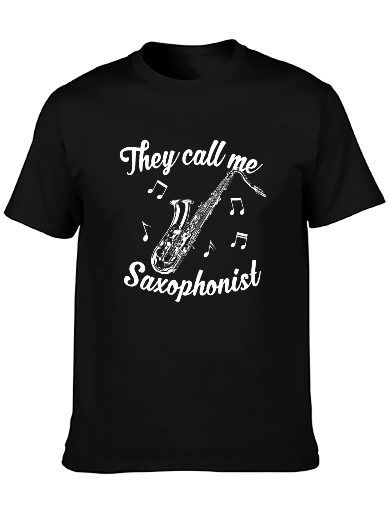 Saxophonist Graphic Tee - Music Lovers T-Shirt