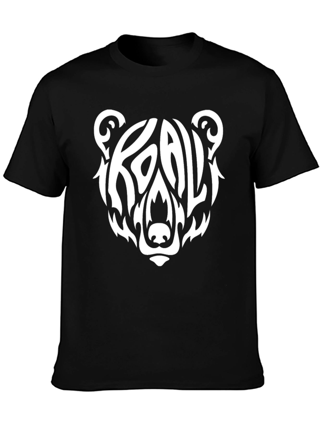 Koala Bear Graphic Tee - Black