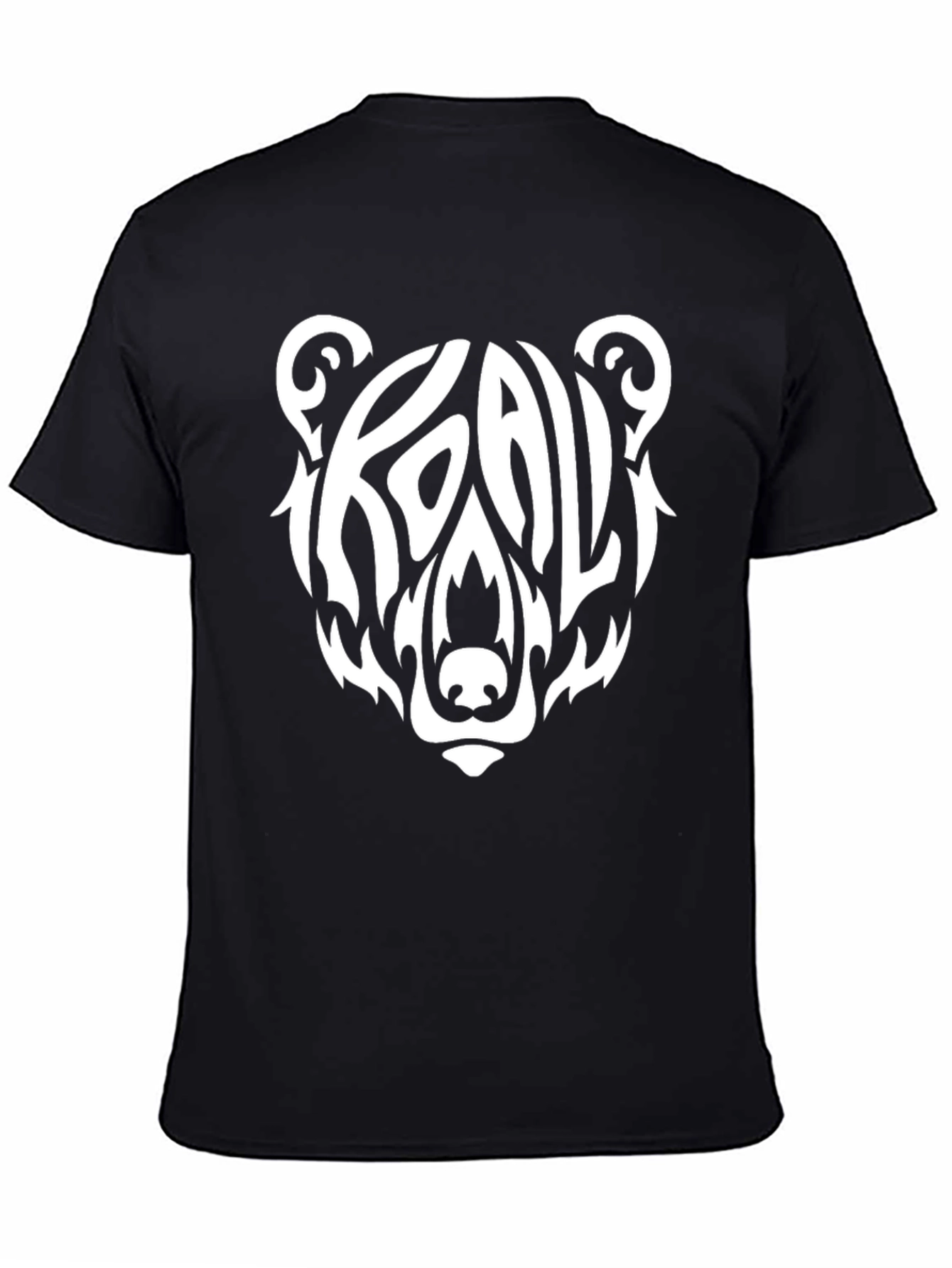 Koala Bear Graphic Tee - Black