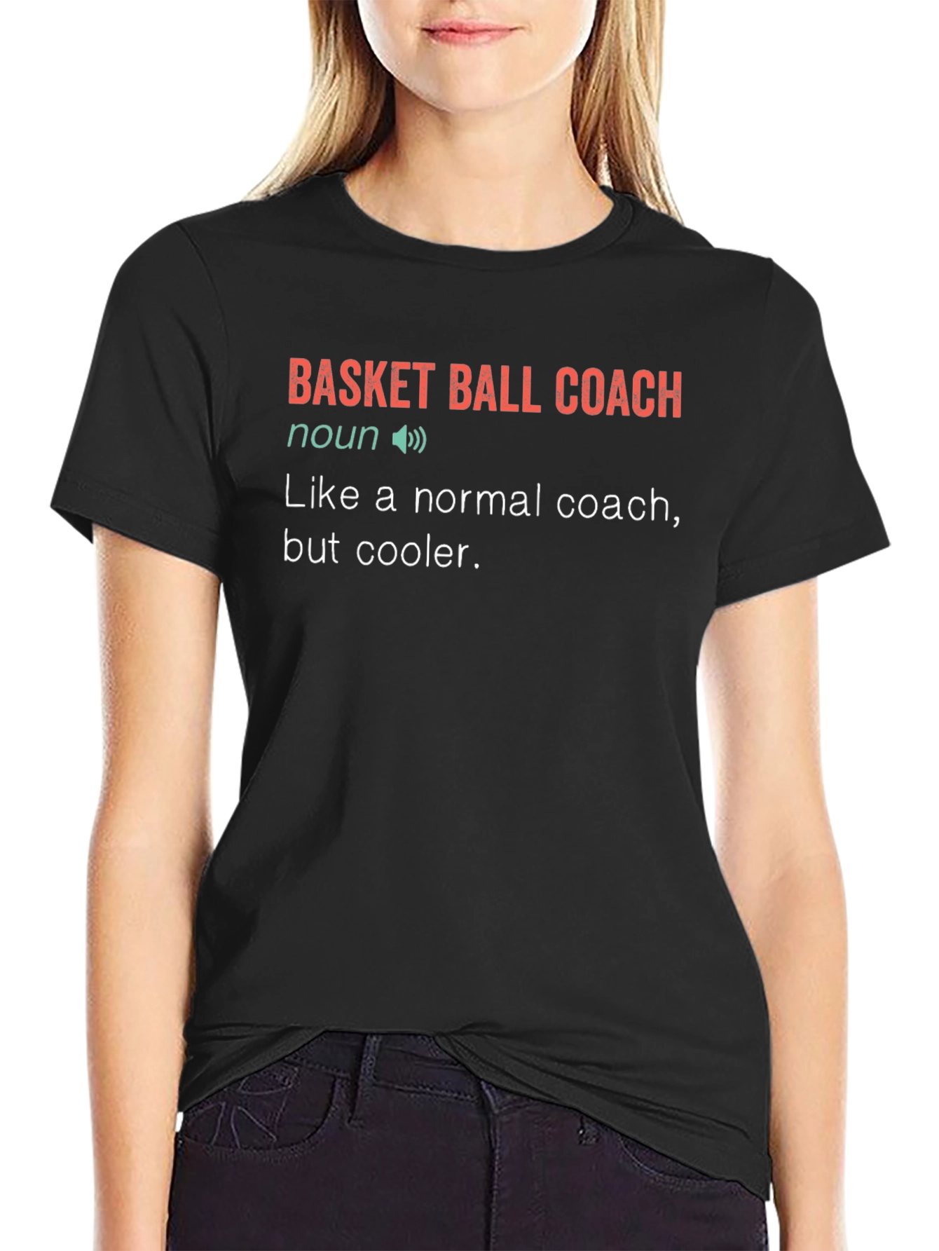 Basketball Coach Definition T-Shirt - Cool & Funny