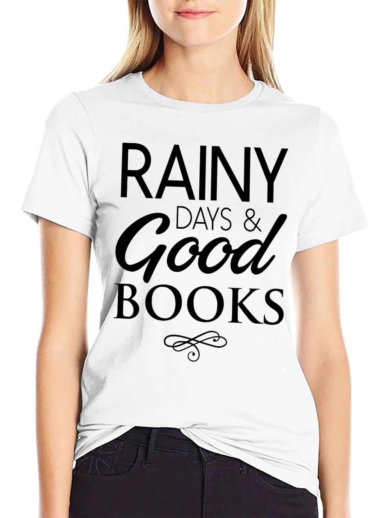 Rainy Days & Good Books T-Shirt