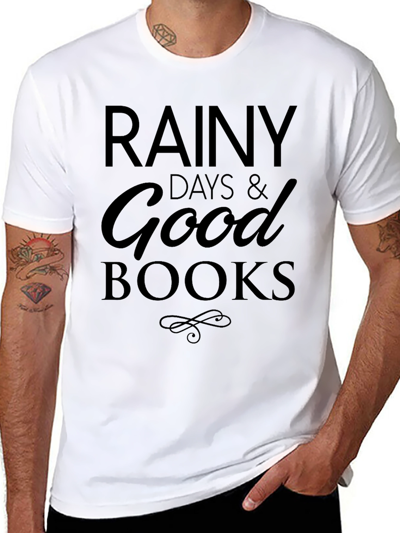 Rainy Days & Good Books T-Shirt