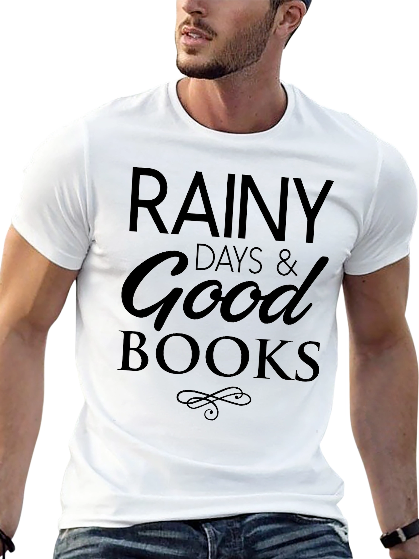 Rainy Days & Good Books T-Shirt