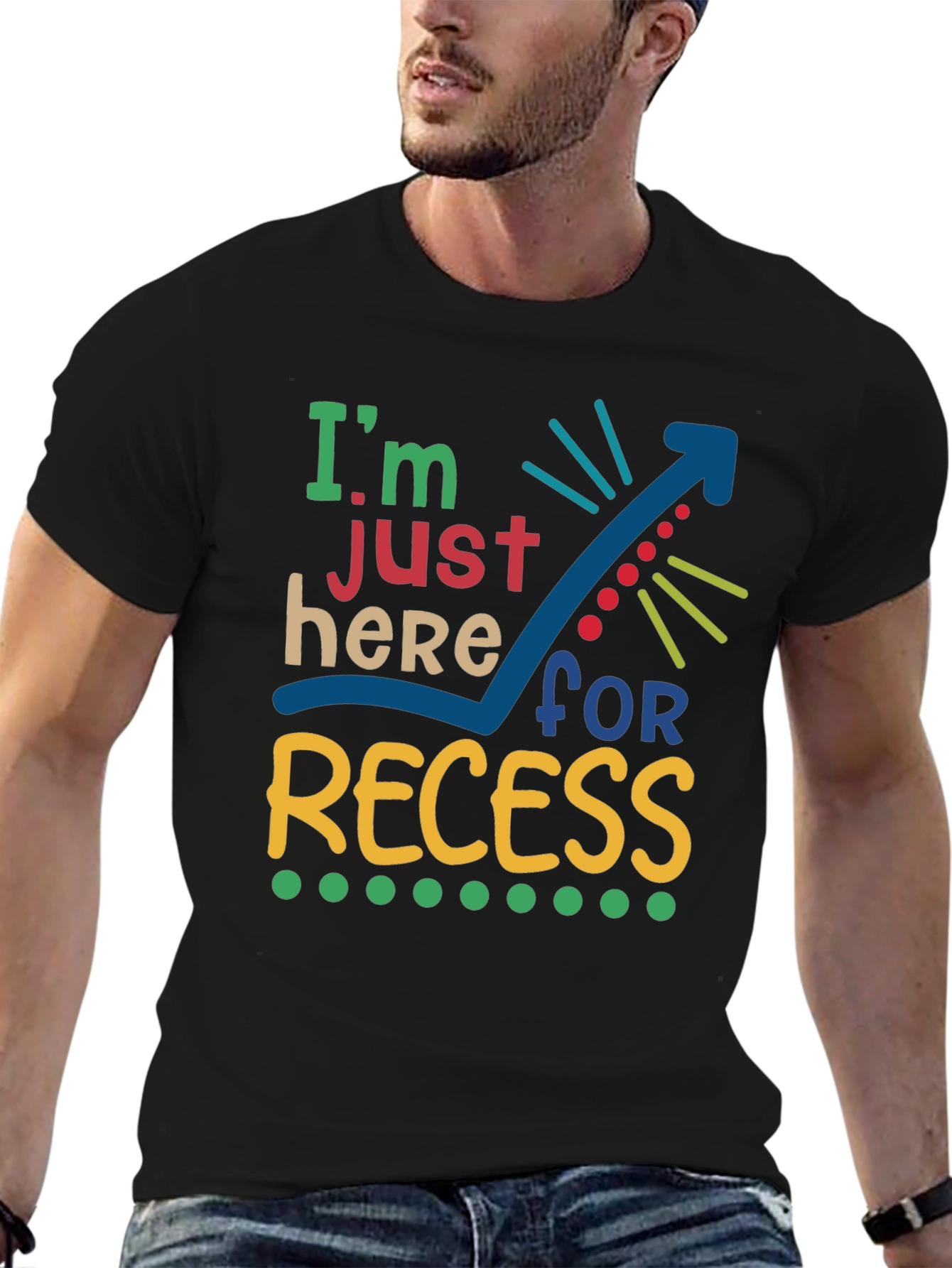 Recess Graphic Tee - Fun School T-Shirt