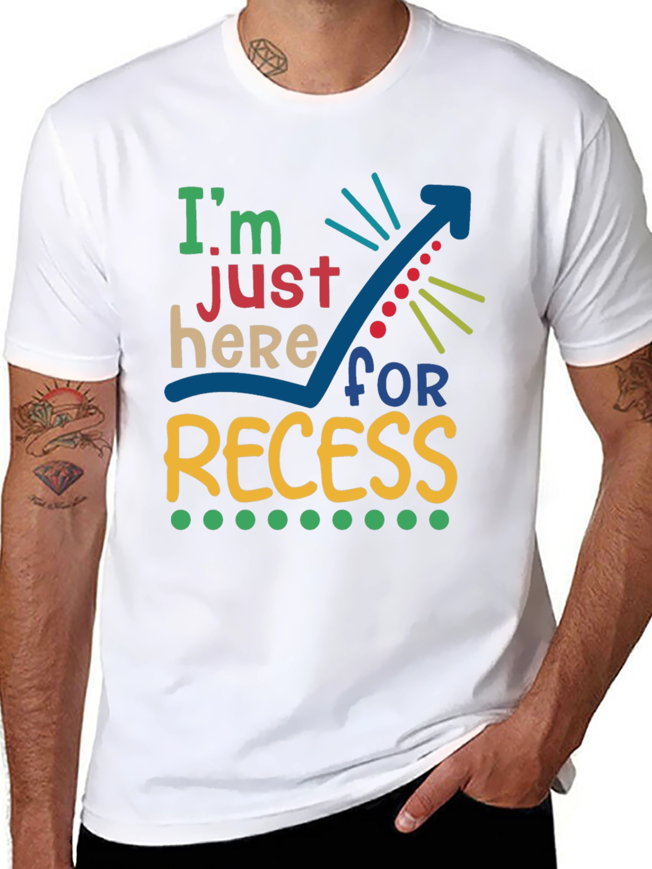 Recess Graphic Tee - Fun School T-Shirt