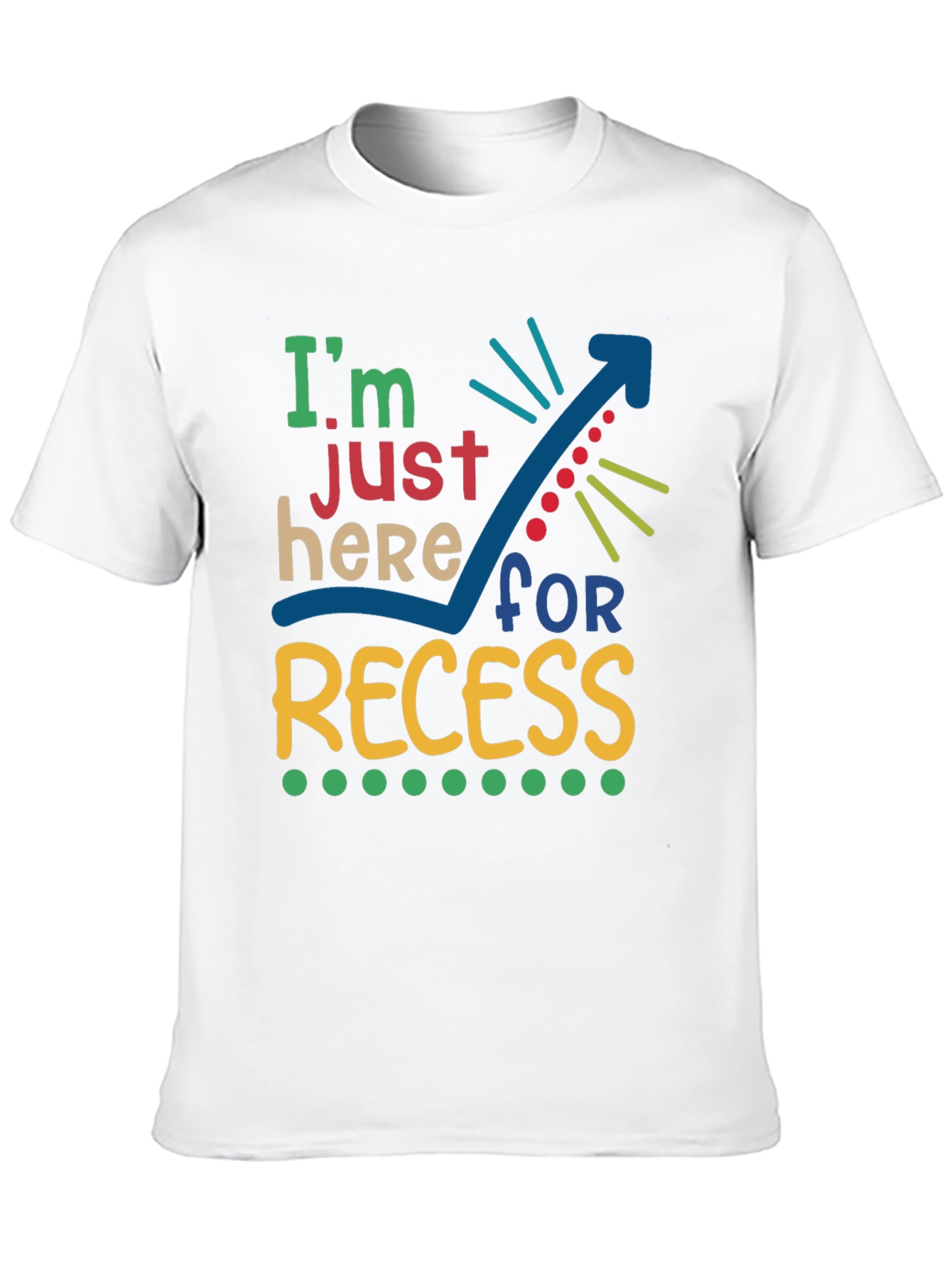 Recess Graphic Tee - Fun School T-Shirt