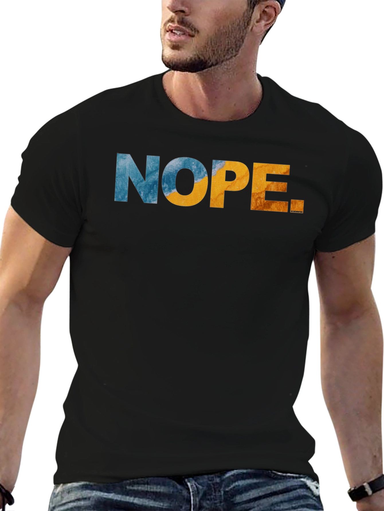 Nope Graphic Tee - Casual Style