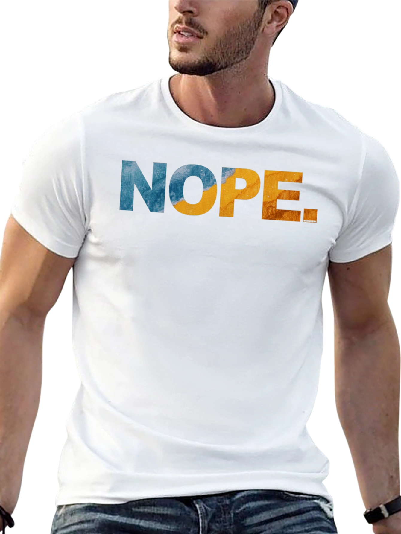 Nope Graphic Tee - Casual Style