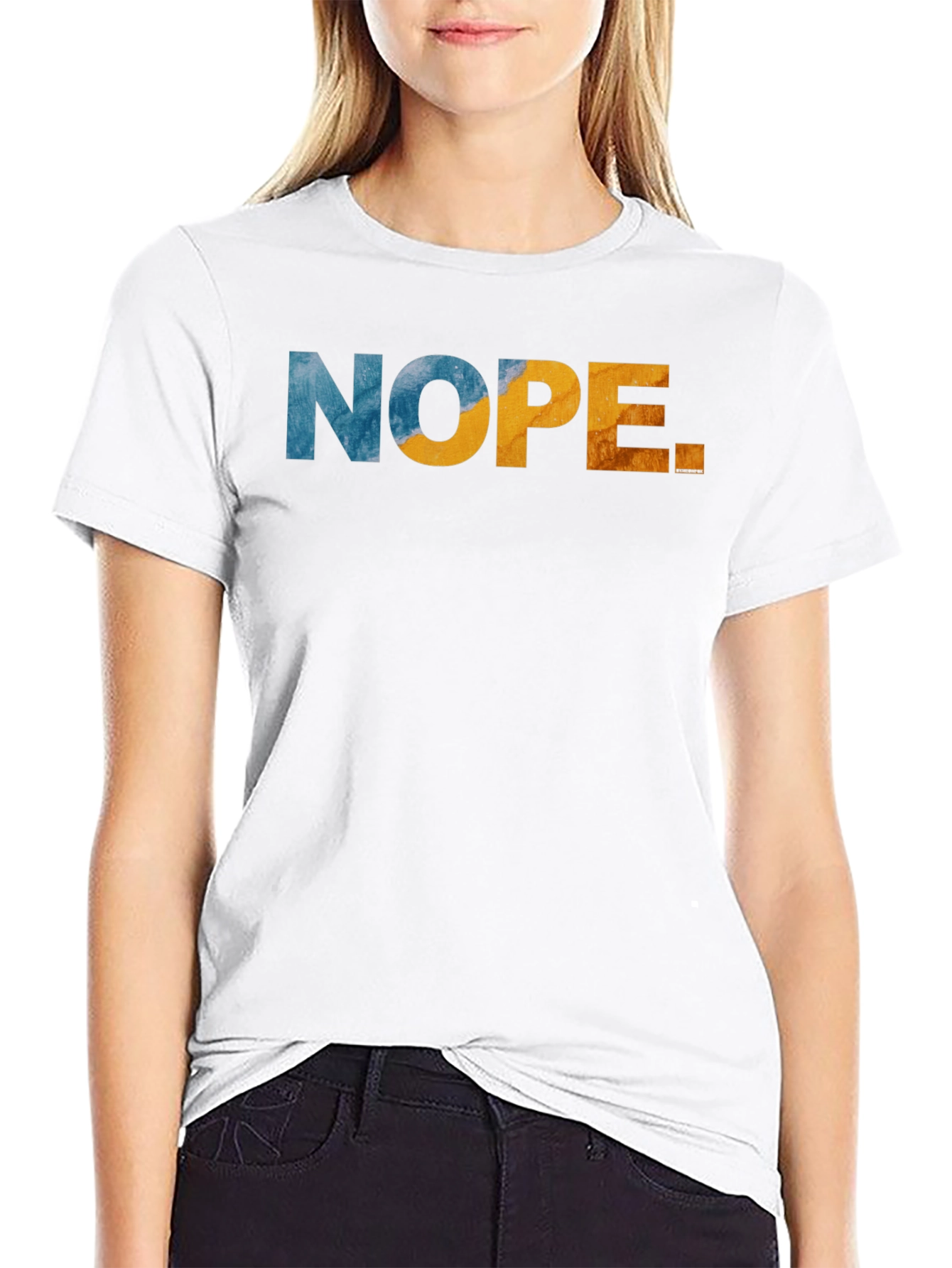 Nope Graphic Tee - Casual Style