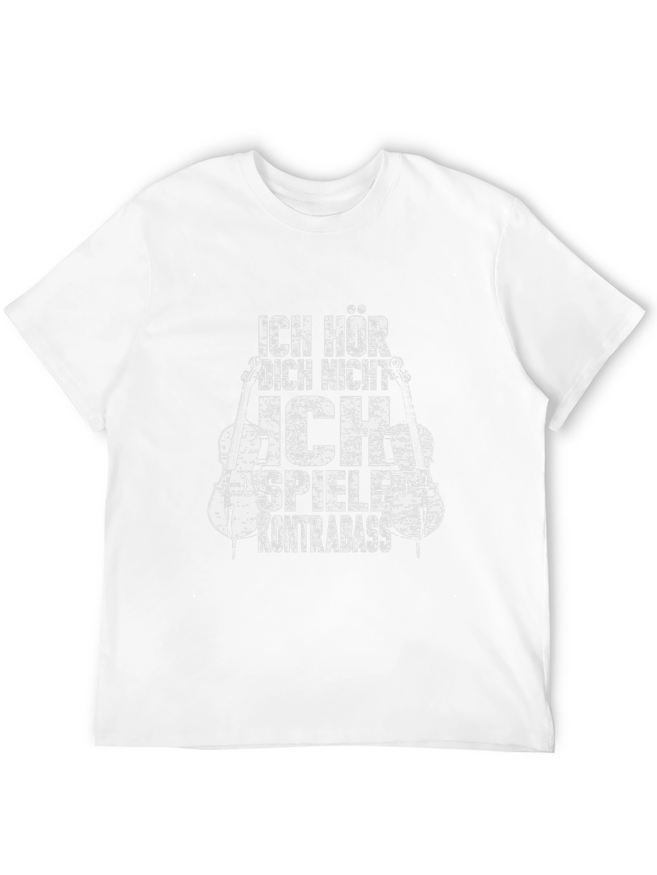Ich Höre Nicht Double Bass T-Shirt
