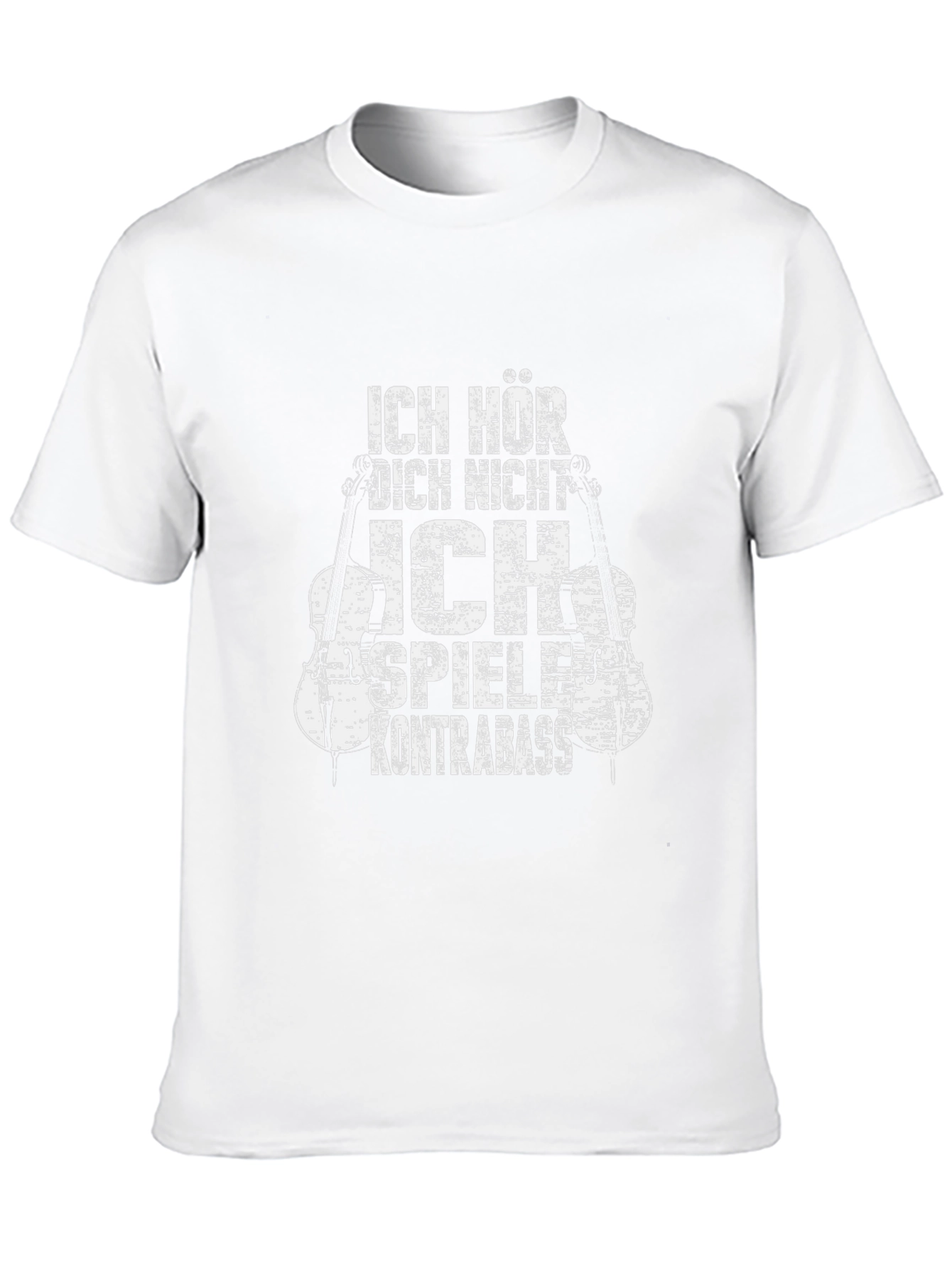 Ich Höre Nicht Double Bass T-Shirt