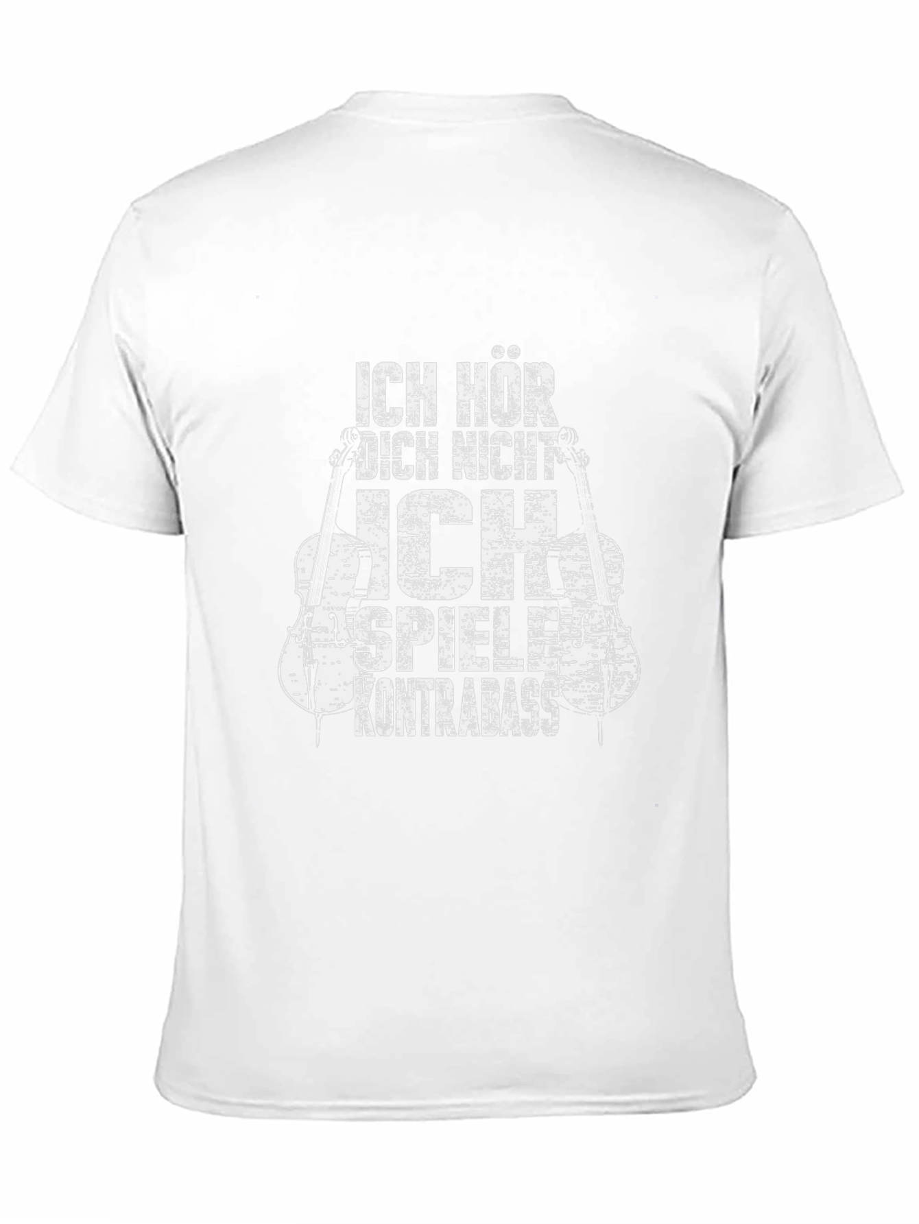 Ich Höre Nicht Double Bass T-Shirt