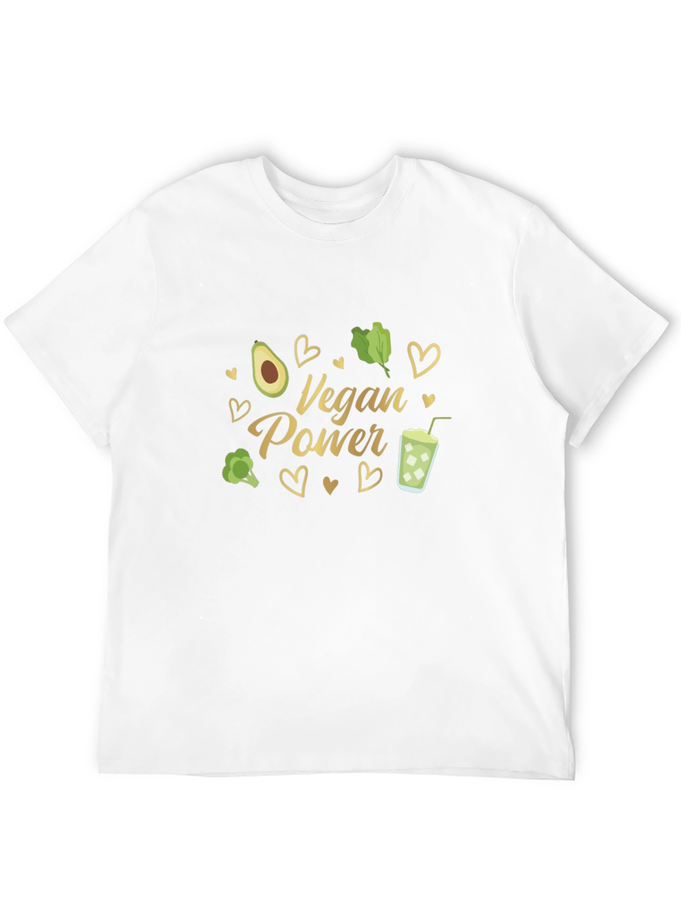 Vegan Power Graphic T-Shirt