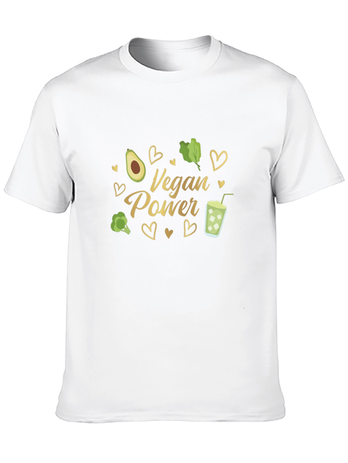 Vegan Power Graphic T-Shirt