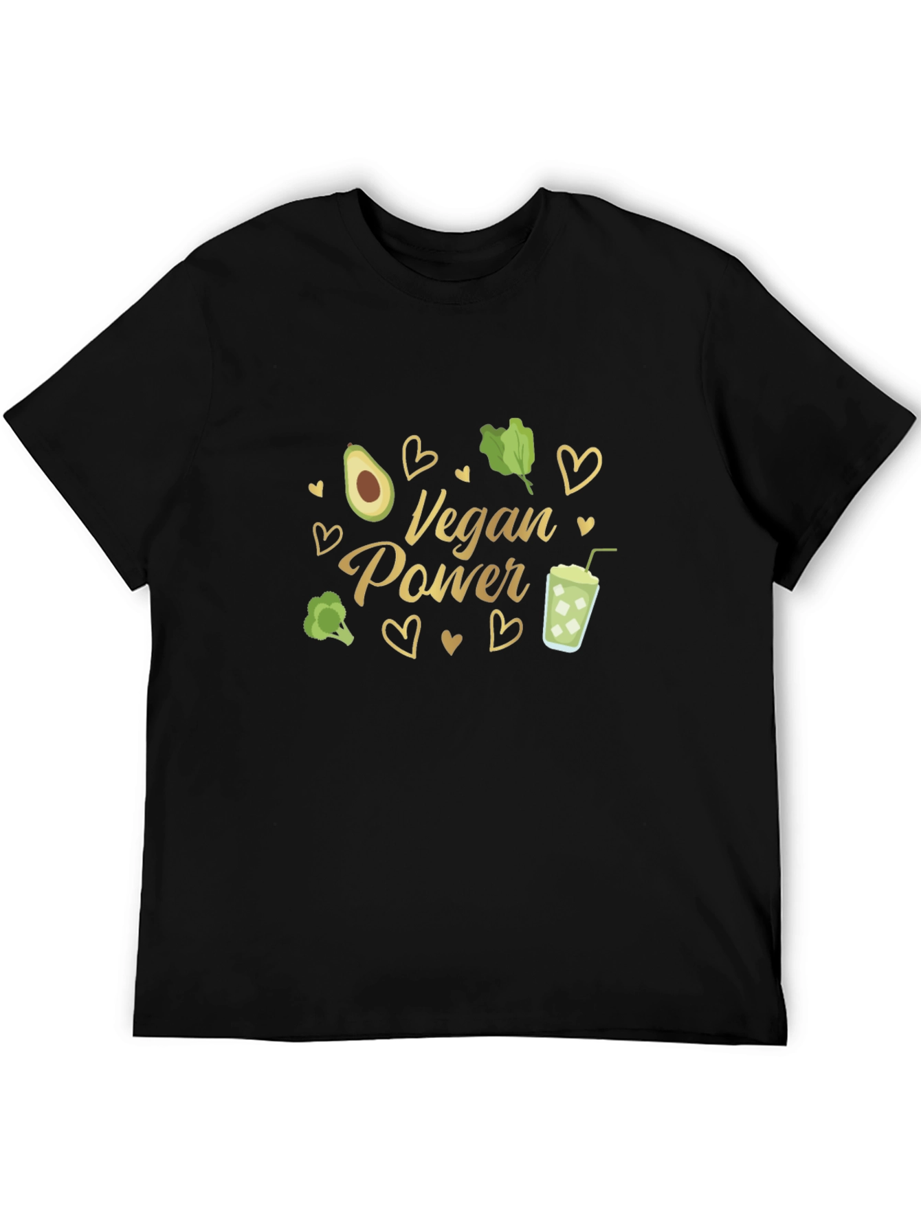 Vegan Power Graphic T-Shirt