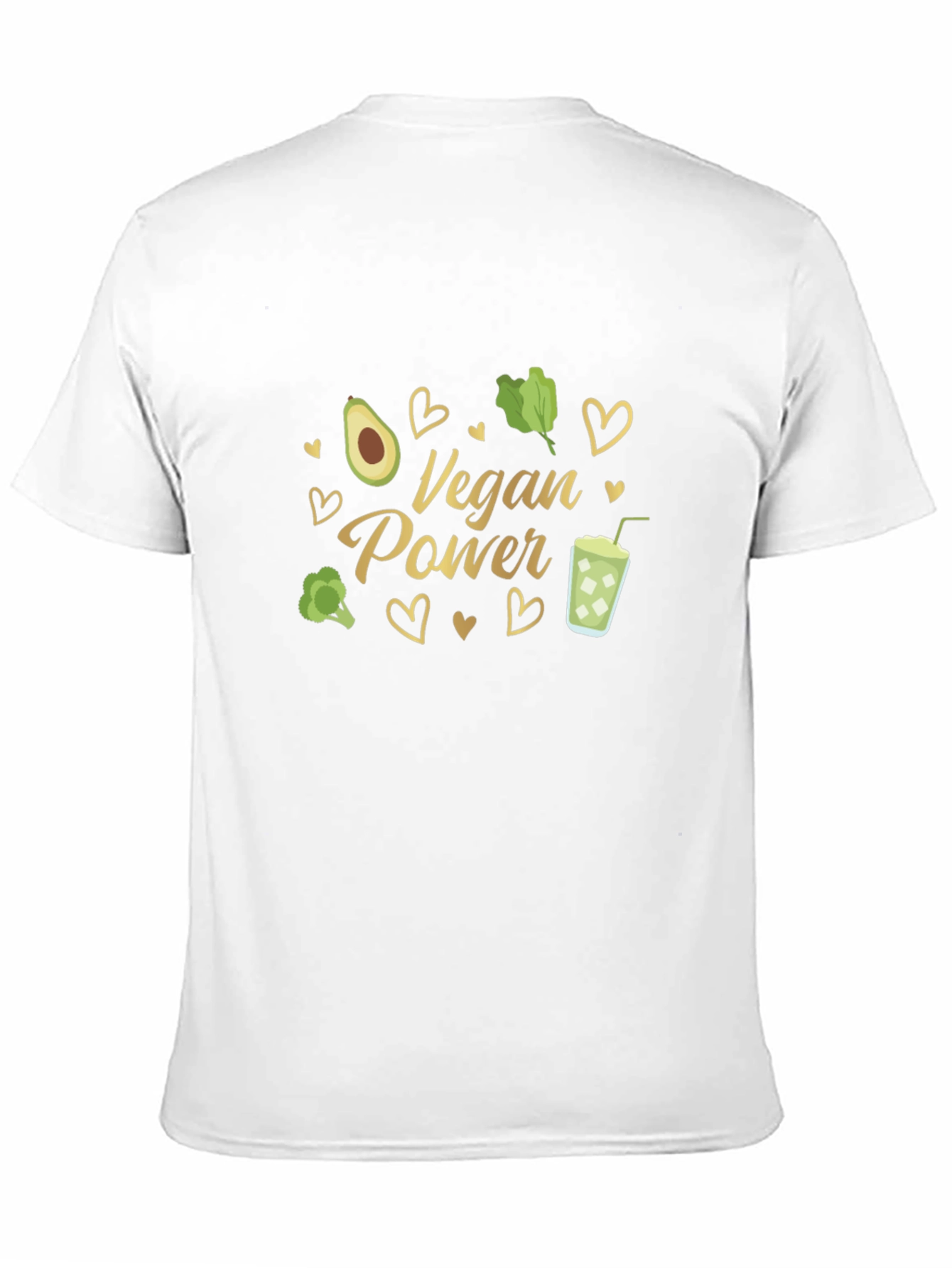 Vegan Power Graphic T-Shirt