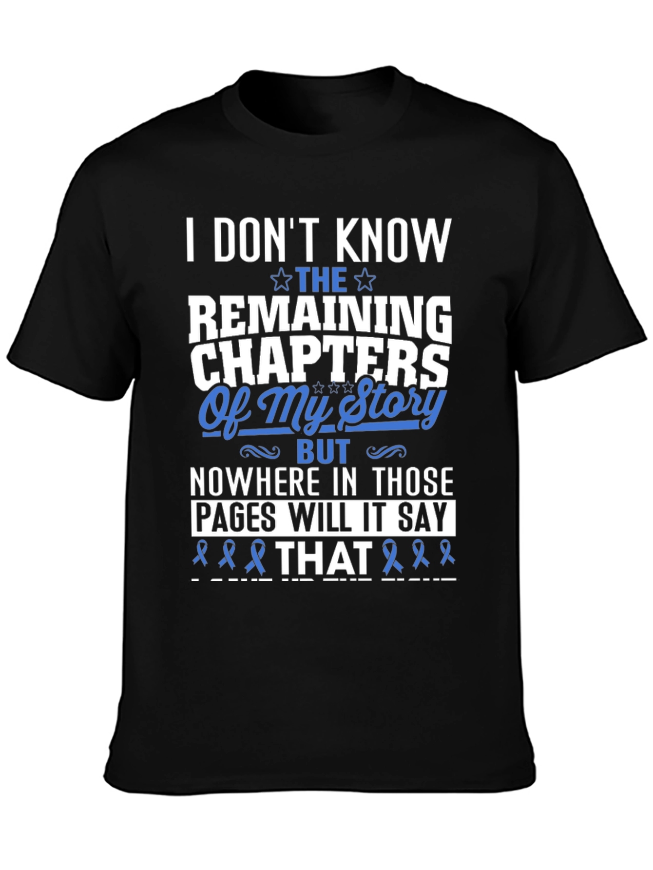 Story Chapters Awareness T-Shirt