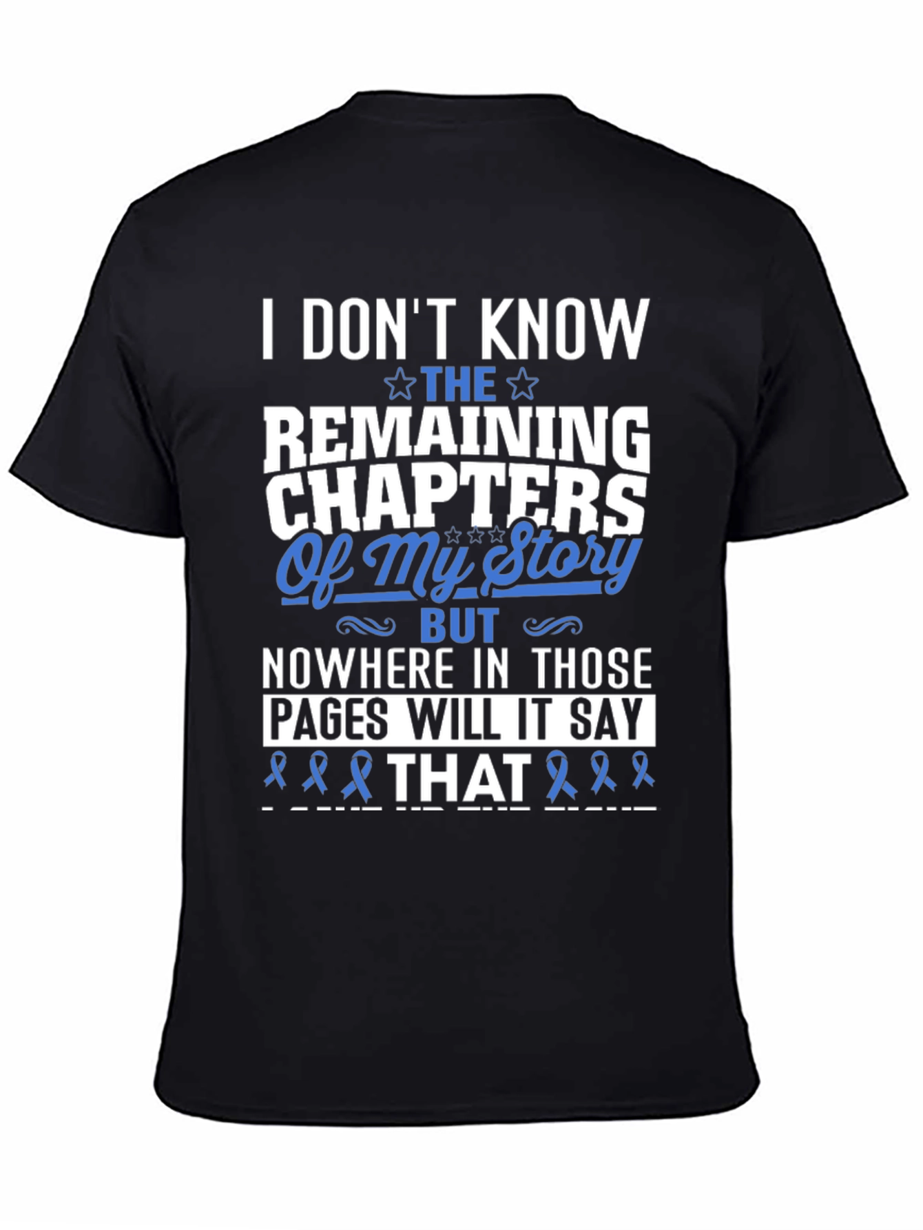 Story Chapters Awareness T-Shirt