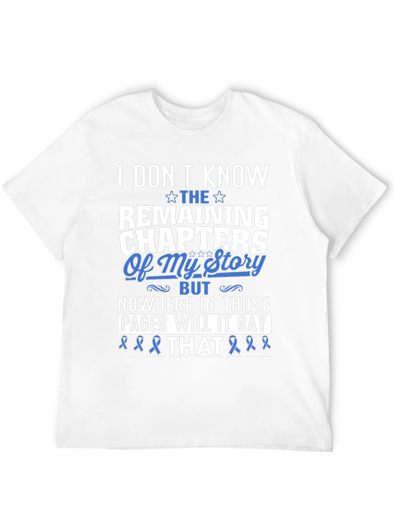 Story Chapters Awareness T-Shirt