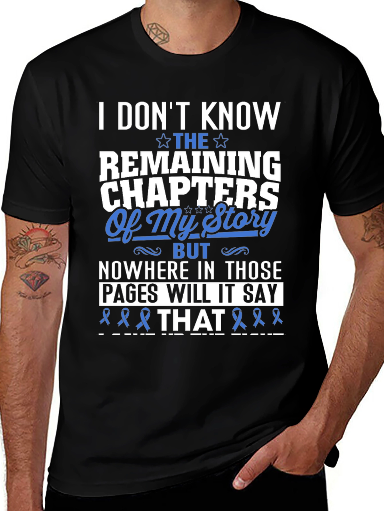 Story Chapters Awareness T-Shirt