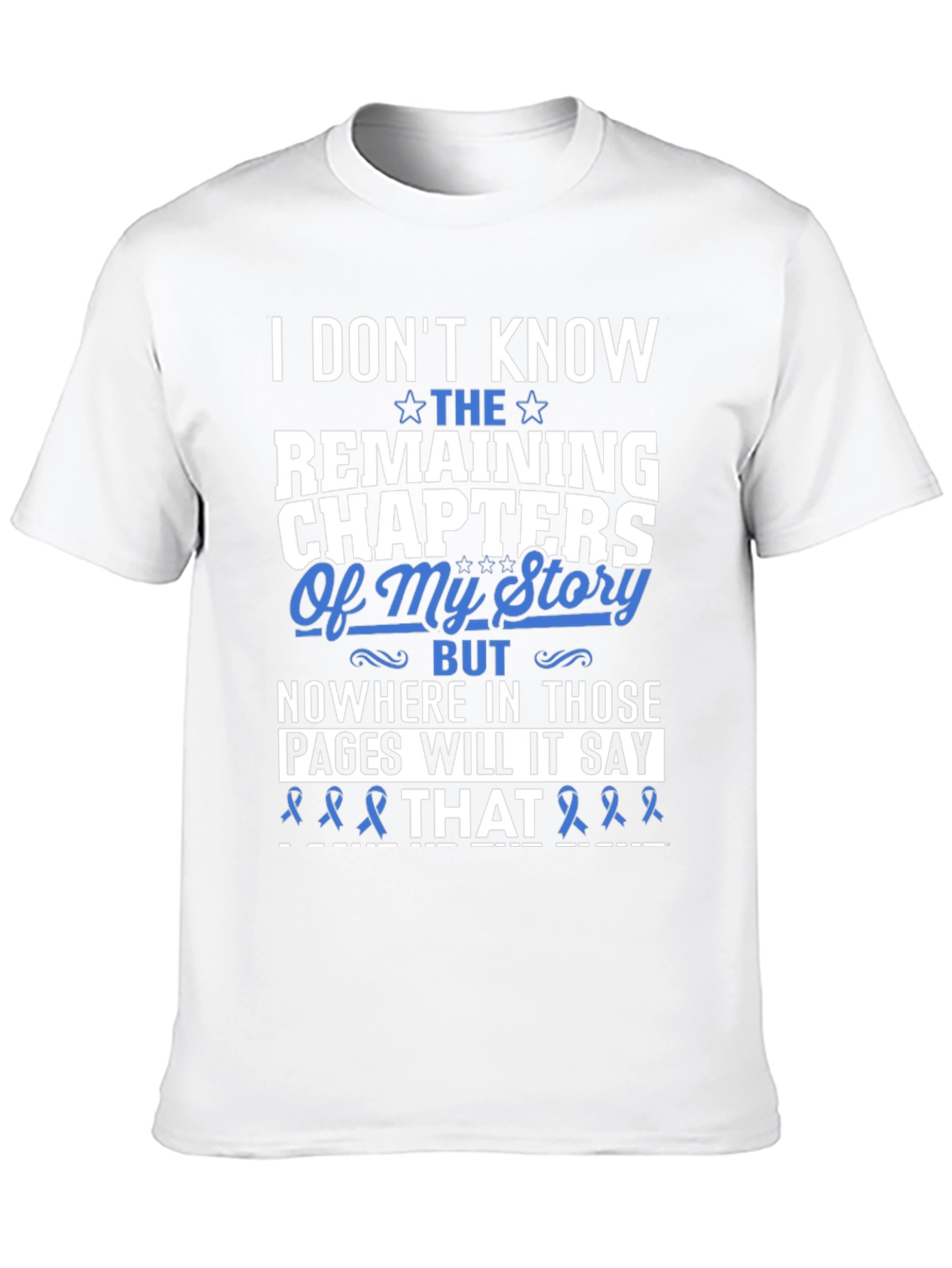 Story Chapters Awareness T-Shirt