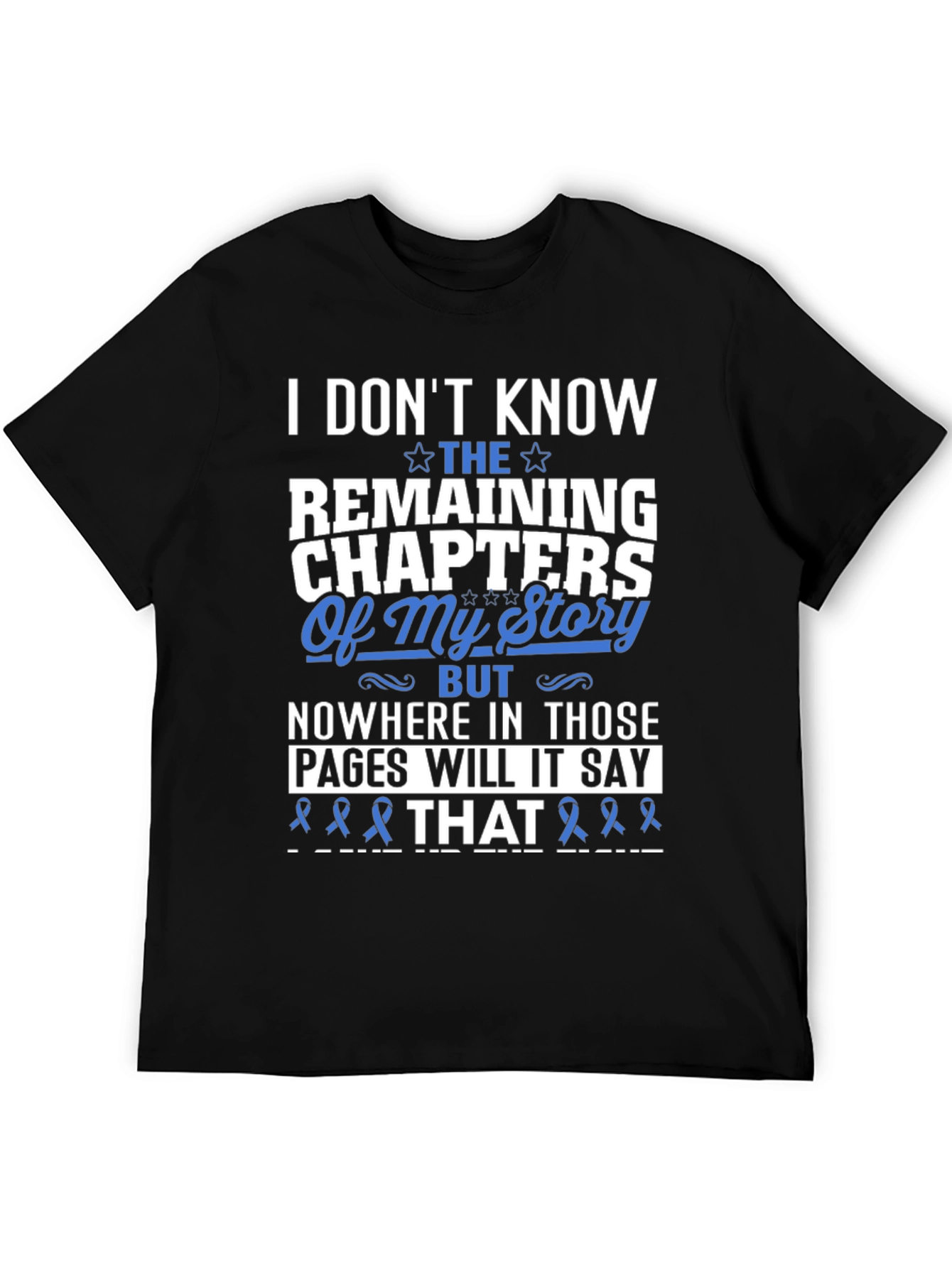 Story Chapters Awareness T-Shirt