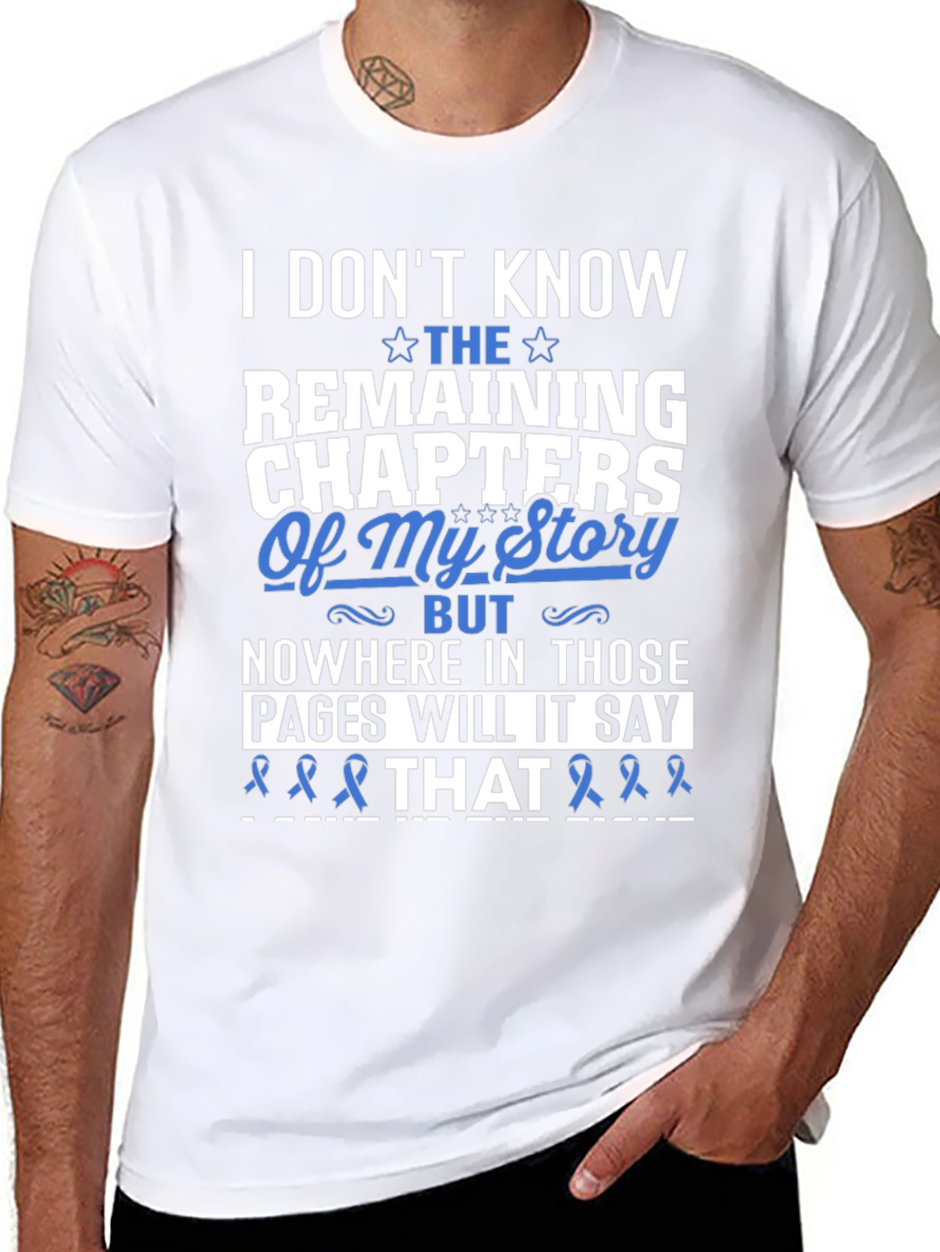 Story Chapters Awareness T-Shirt