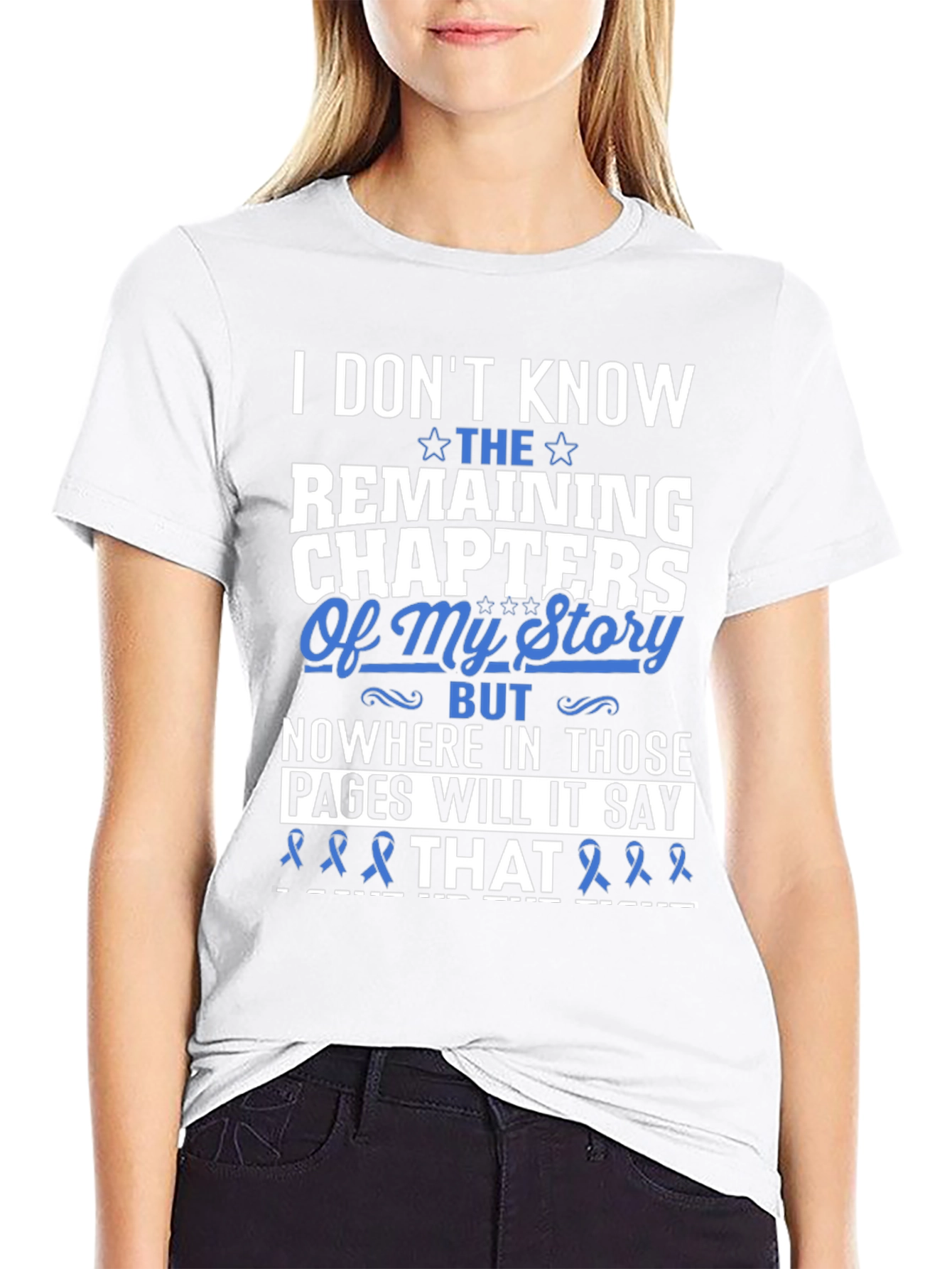 Story Chapters Awareness T-Shirt