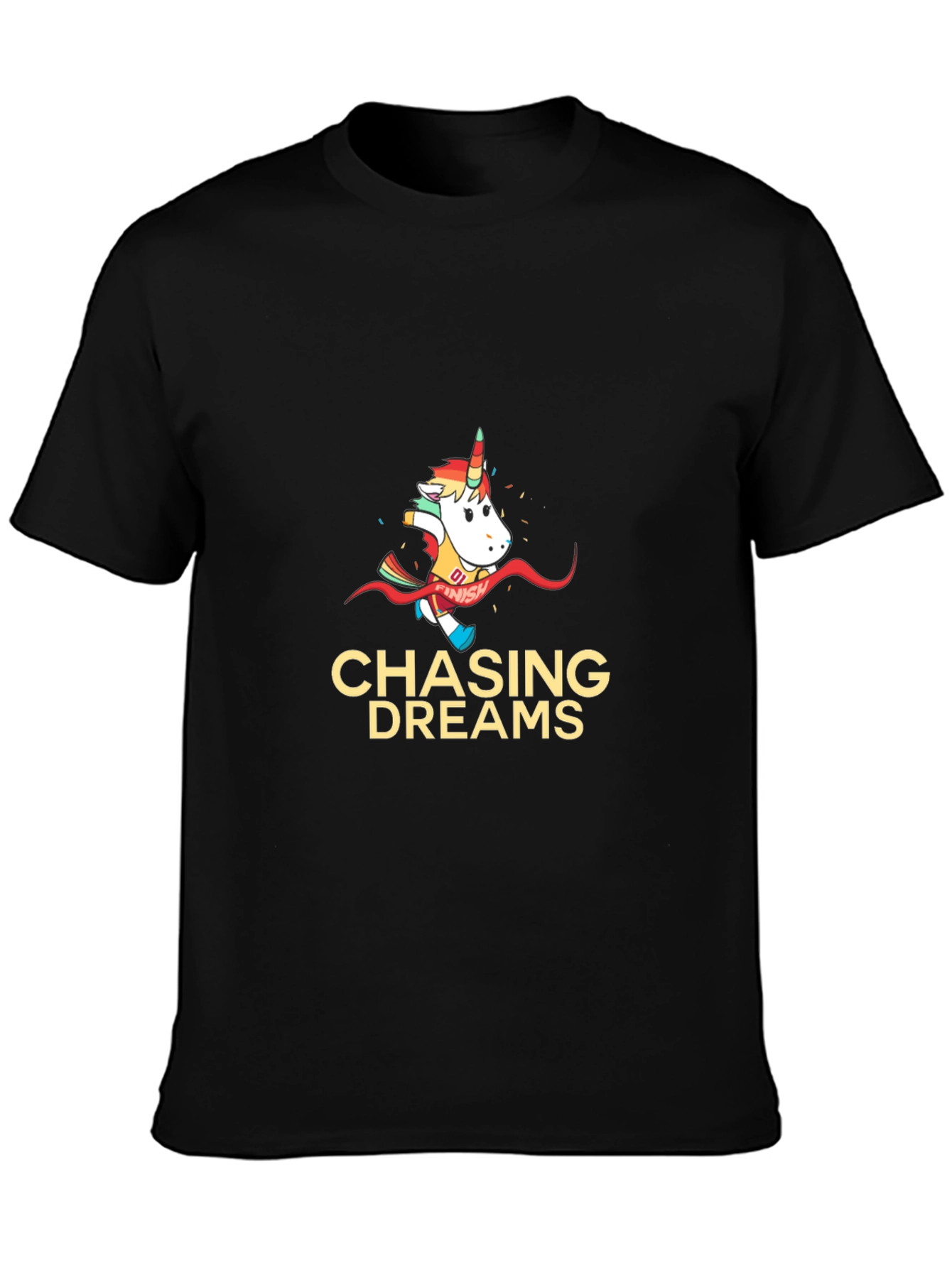 Chasing Dreams Unicorn Graphic Tee