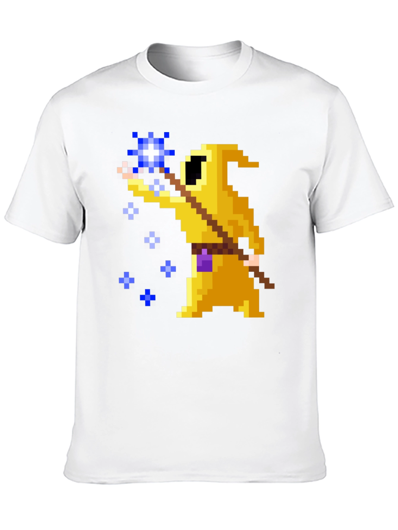 8-Bit Wizard Black T-Shirt