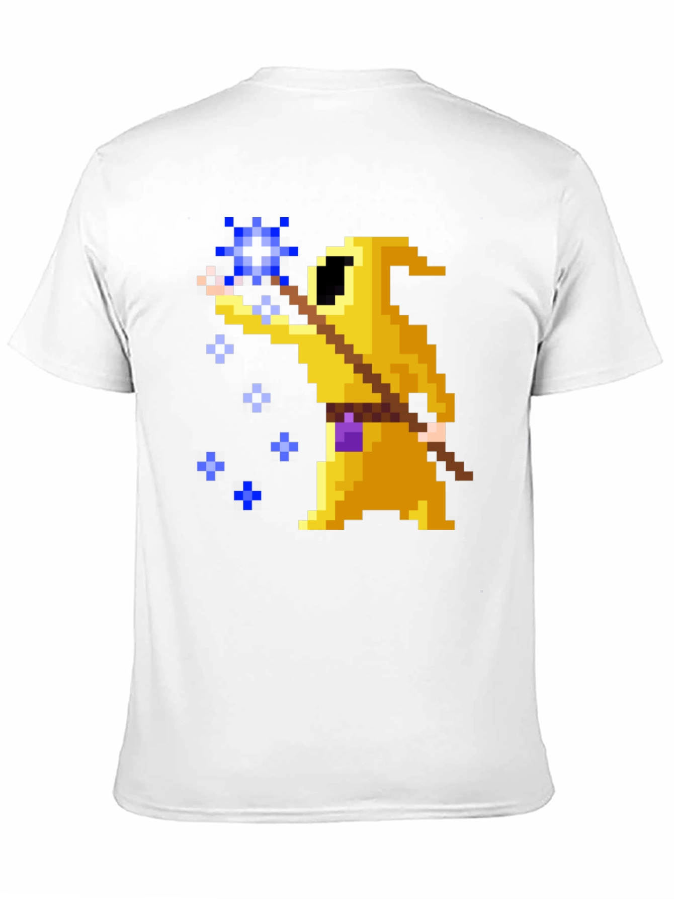 8-Bit Wizard Black T-Shirt
