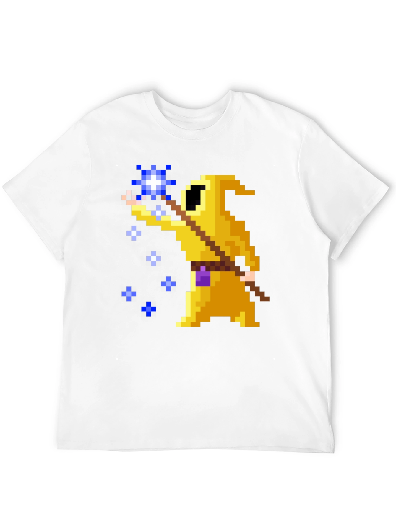 8-Bit Wizard Black T-Shirt