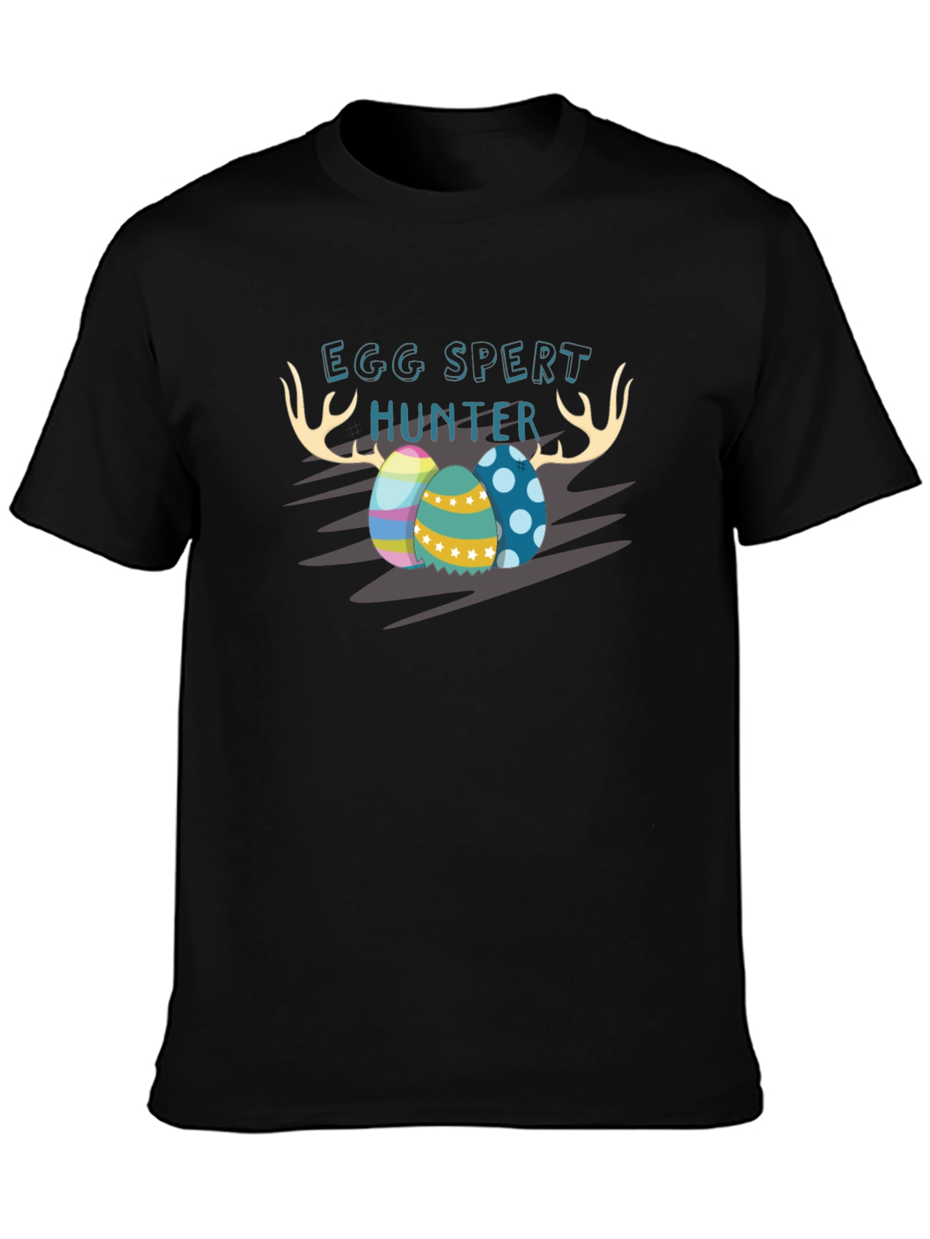 Egg-Spert Hunter Easter T-Shirt