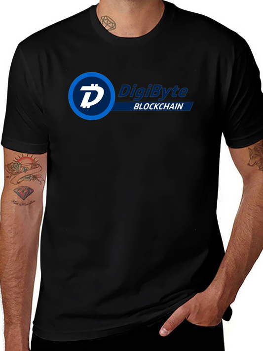 DigiByte Blockchain Graphic T-Shirt - Crypto Tee