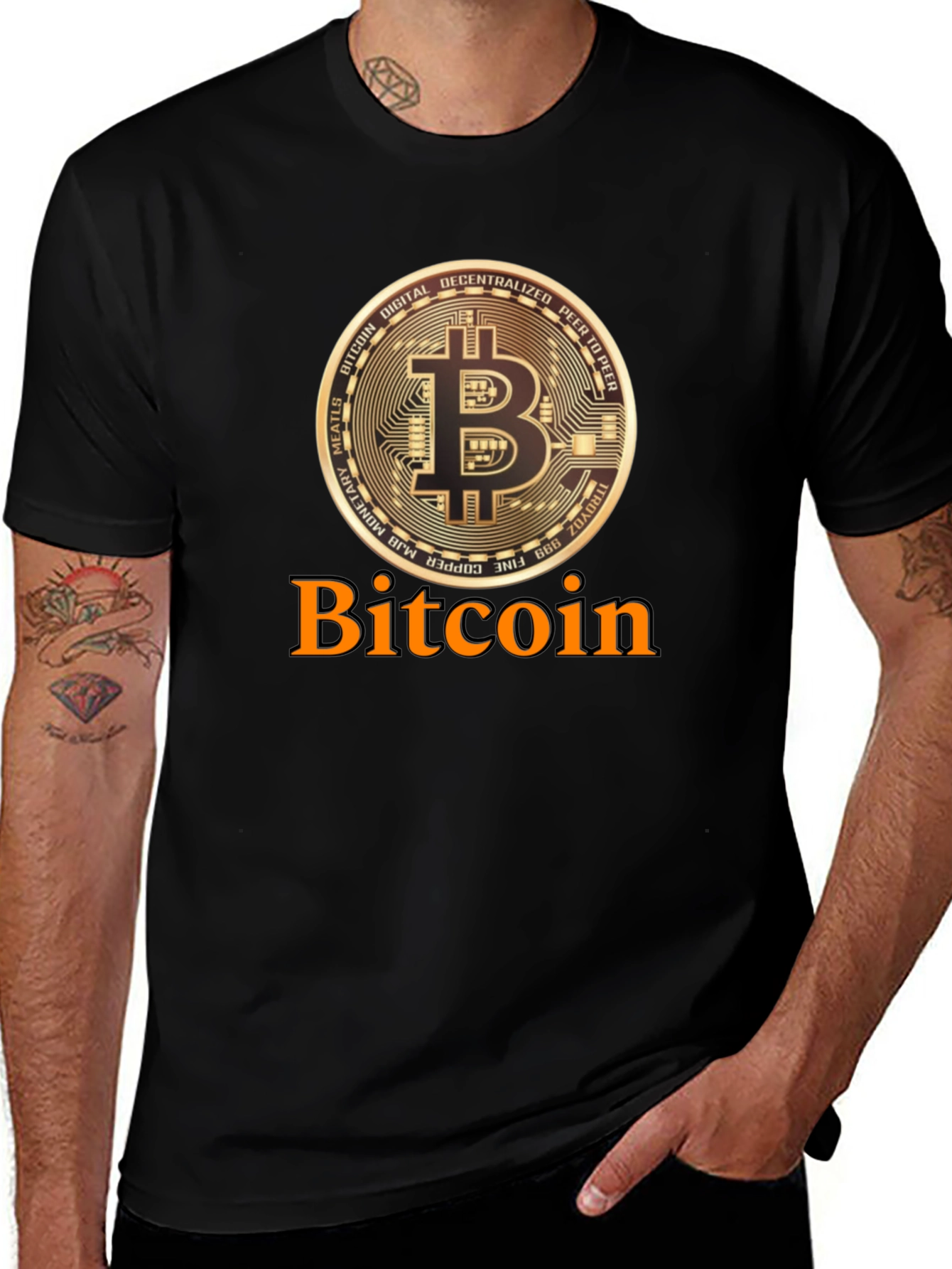 Bitcoin T-Shirt - Crypto Currency Tee