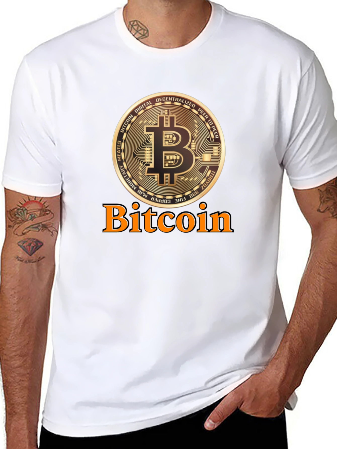 Bitcoin T-Shirt - Crypto Currency Tee