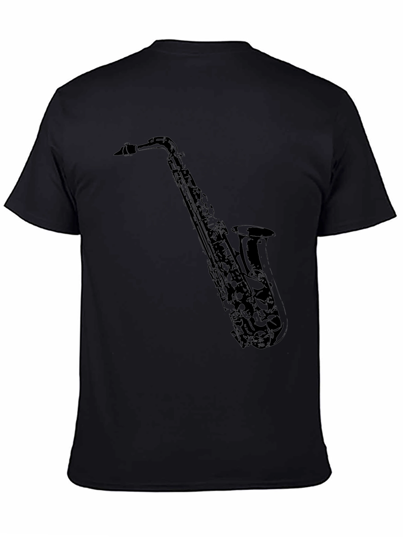 Saxophone Graphic Tee - Music Lover T-Shirt