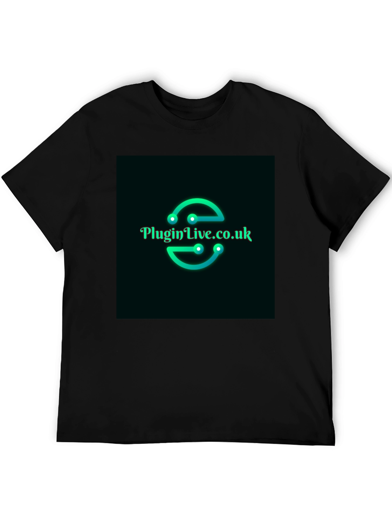 Plugin Live Black Graphic Tee