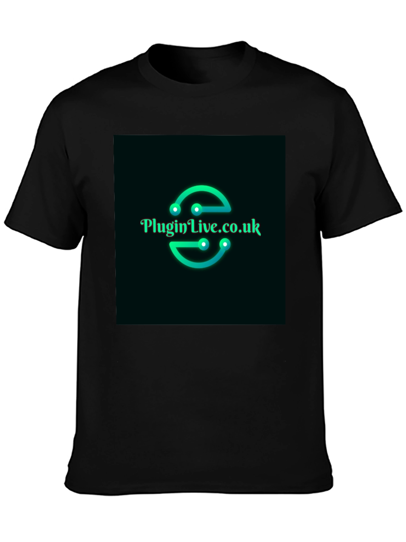 Plugin Live Black Graphic Tee
