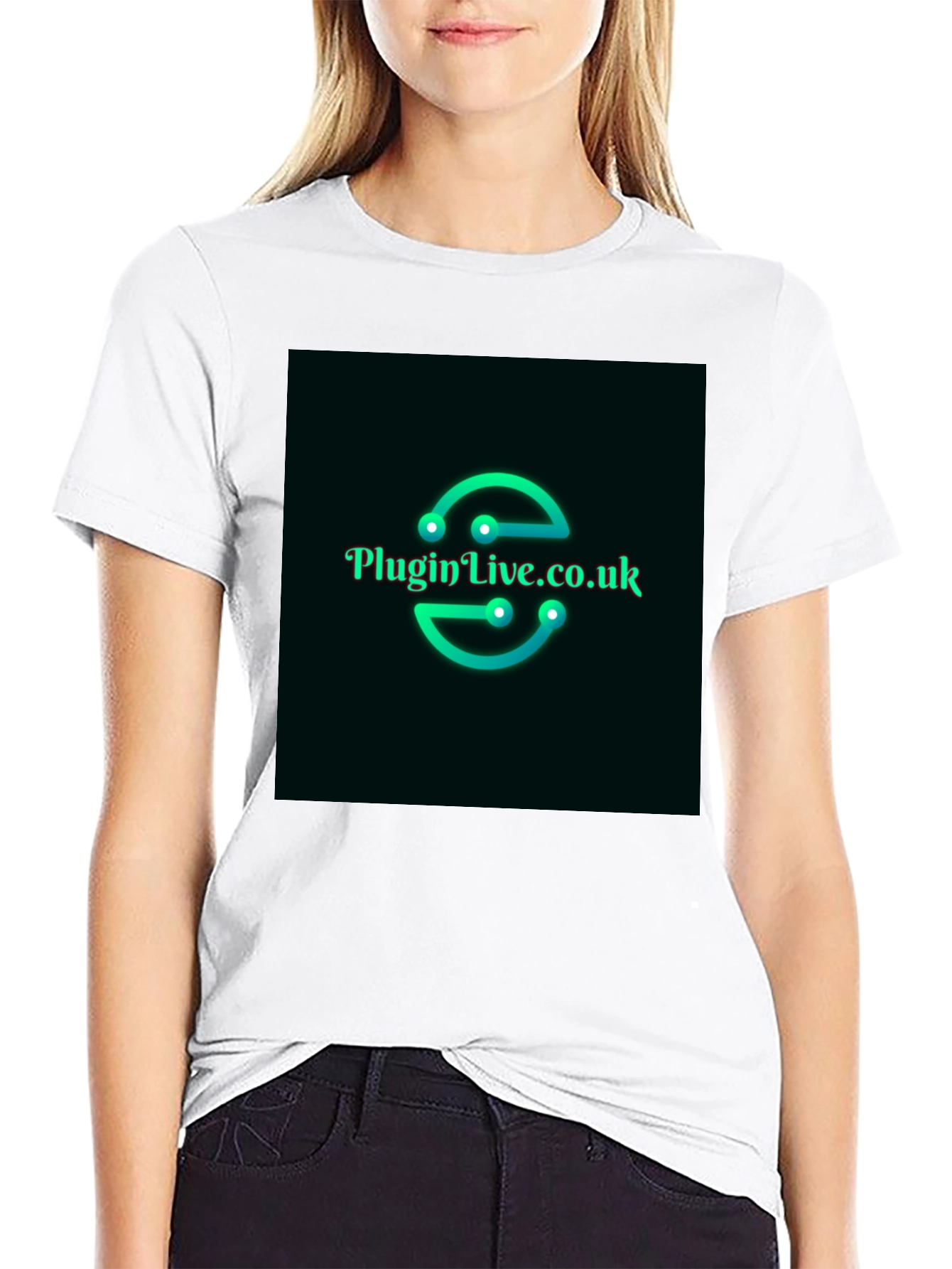Plugin Live Black Graphic Tee
