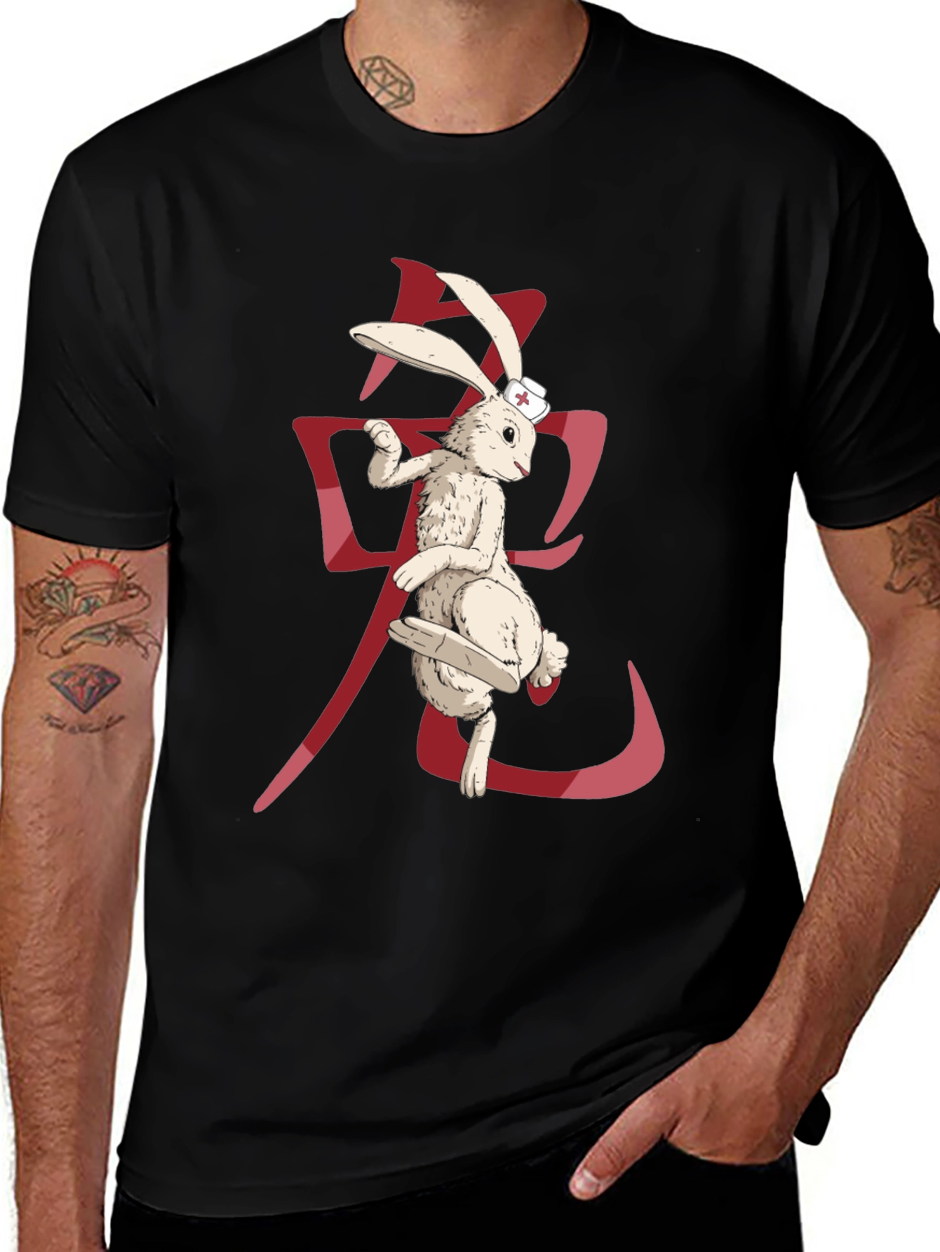 Rabbit Nurse Graphic Tee